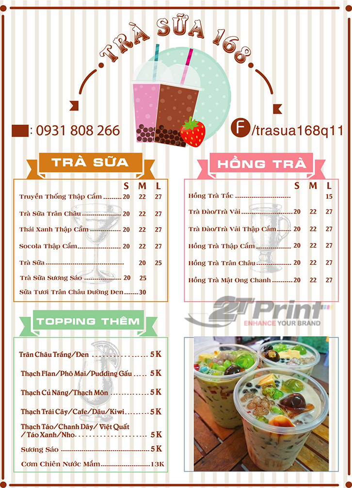 Download 50+ mẫu menu trà sữa đơn giản, hữu ích cho chủ cửa hàng