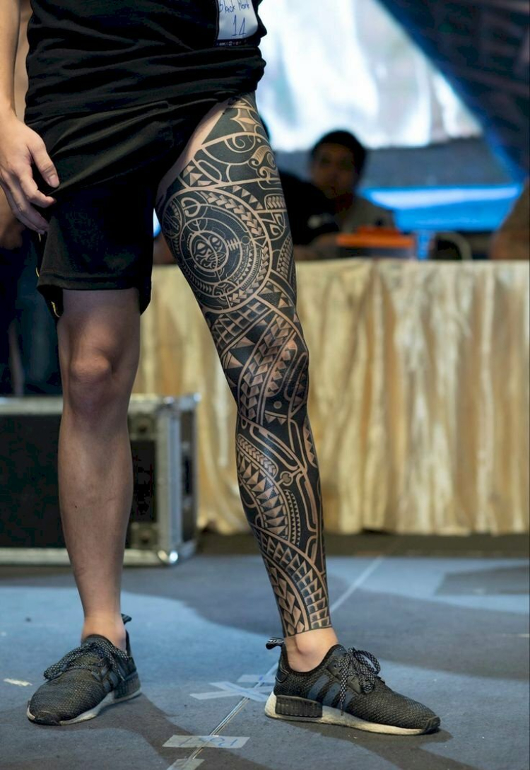 Lưu ngay 1001 hình xăm full chân nam nữ cực cháy và cá tính
