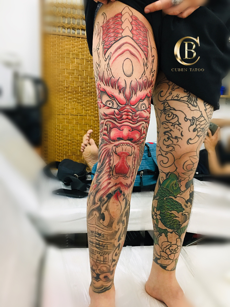 Lưu ngay 1001 hình xăm full chân nam nữ cực cháy và cá tính