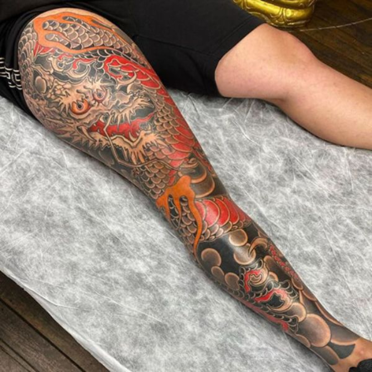 Lưu ngay 1001 hình xăm full chân nam nữ cực cháy và cá tính