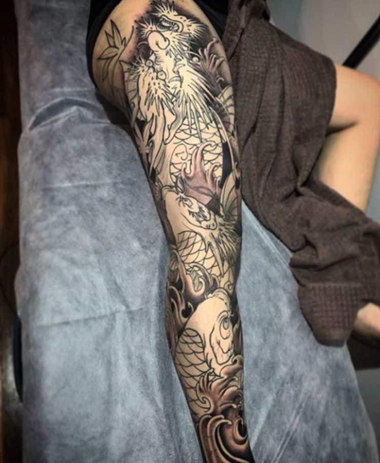 Lưu ngay 1001 hình xăm full chân nam nữ cực cháy và cá tính