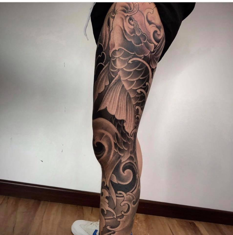 Lưu ngay 1001 hình xăm full chân nam nữ cực cháy và cá tính