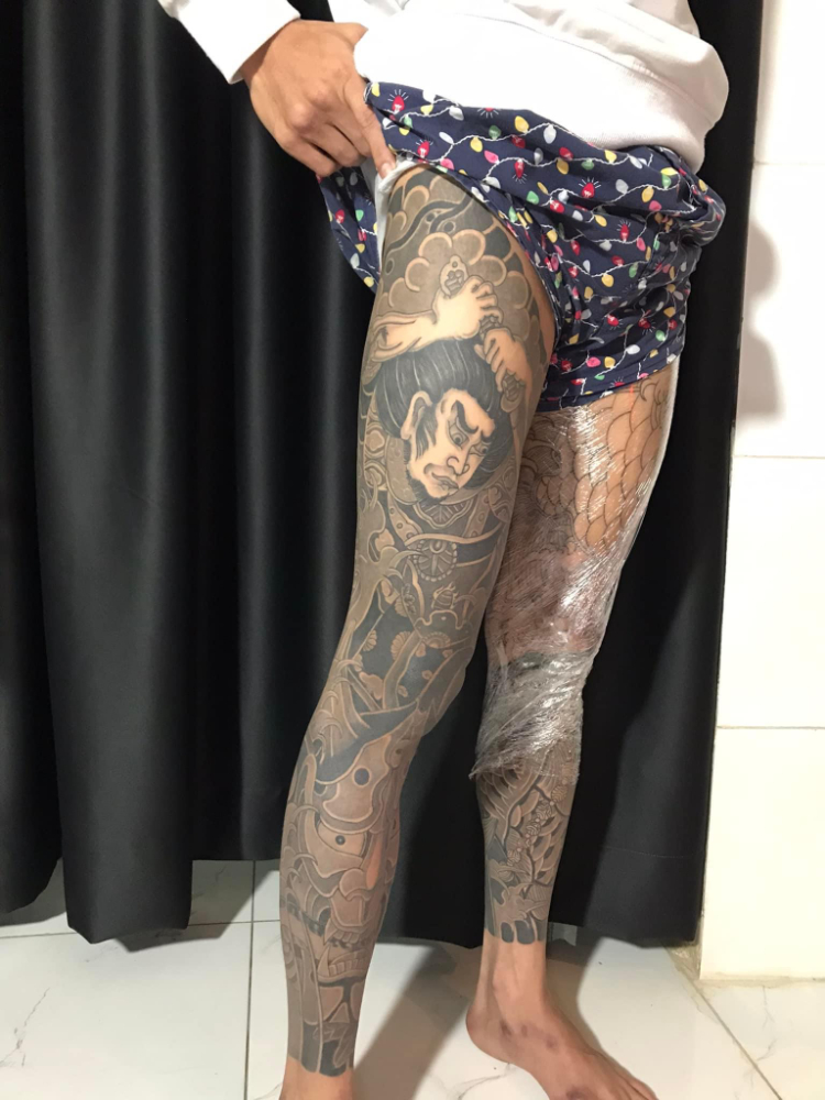 Lưu ngay 1001 hình xăm full chân nam nữ cực cháy và cá tính